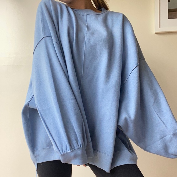 SOLD NWT Free People rippling water uptown pullove - Picture 8 of 12